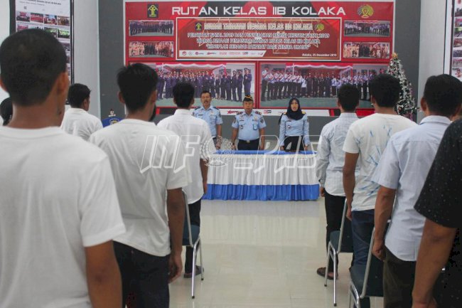 Dapat Remisi Natal 2019, WBP Rutan Kolaka: Kado Terindah di Hari Natal