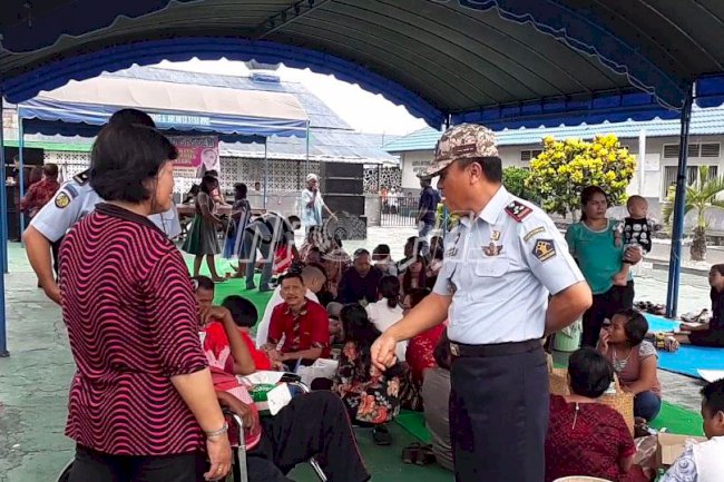 Hari Libur, Lapas Palangka Raya Tetap Buka Layanan Kunjungan