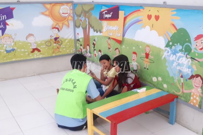 Rutan Kudus Buka Layanan Kunjungan Ramah Anak