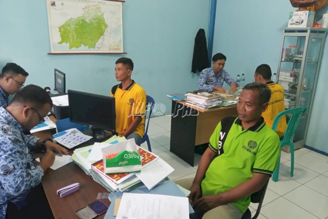 PK Bapas Muara Teweh Sigap Layani Registrasi Klien Pemasyarakatan