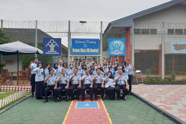 Kakanwil DIY Apresiasi Keberhasilan Rutan Bantul Raih WBK