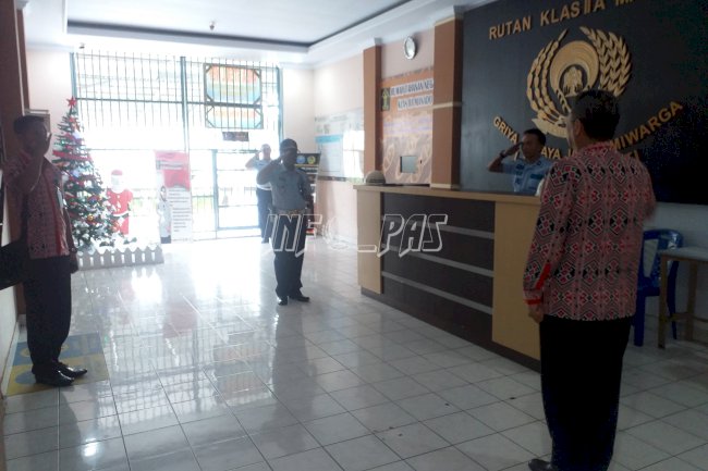 Kunjungi Rutan Manado, Ini Arahan Kakanwil Sulut