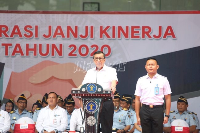 KPK dan Ombudsman RI Apresiasi Capaian Kinerja Kemenkumham