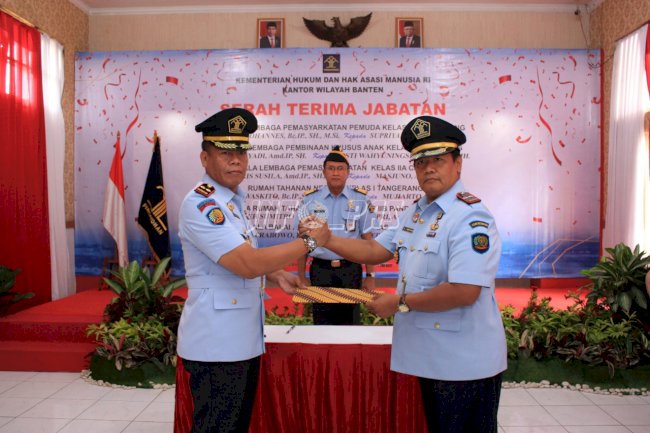 6 Putra Terbaik Lapas Cilegon Alih Tugas, Kalapas Cilegon Salah Satunya