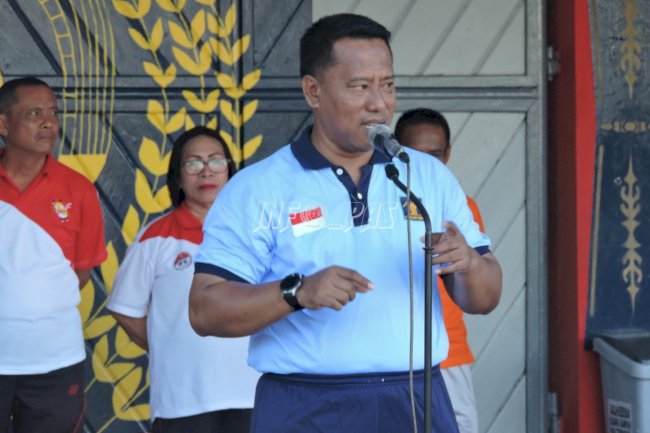 Saiful Sahri Ajak Jajarannya Bergandengan Tangan "Baku Kele" Majukan Lapas Ambon