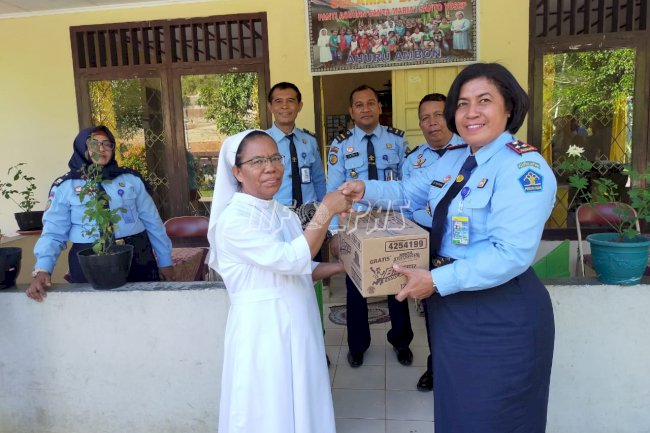 LPKA Ambon Gelar Bakti Sosial di 2 Panti Asuhan