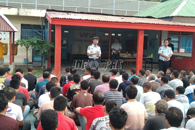 Kalapas Parigi Kumpulkan WBP, Sosialisasikan Program Pembinaan di Lapas