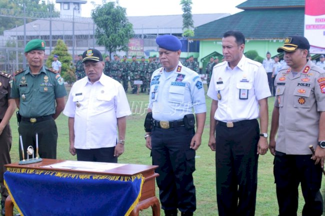Lapas Cilegon Gelar Apel Deklarasi Janji Kinerja Tahun 2020