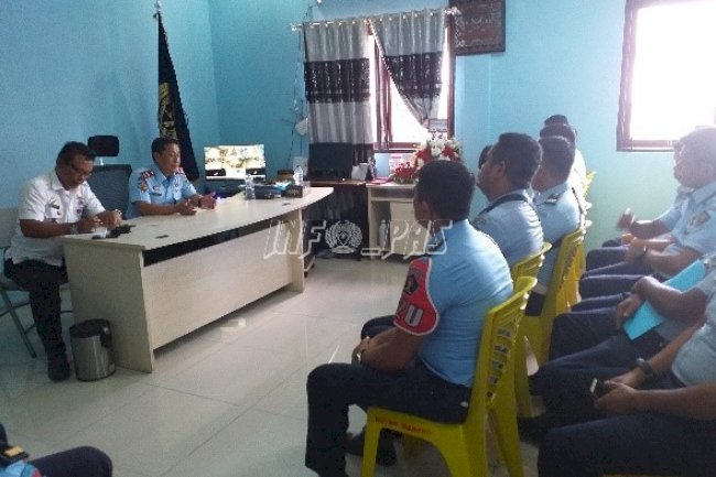 Kumpulkan Jajarannya, Karutan Manado: Tingkatkan Kinerja & Pelayanan