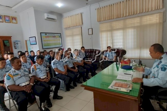 Kalapas Metro Tekankan Pengamanan Harus Sesuai SOP