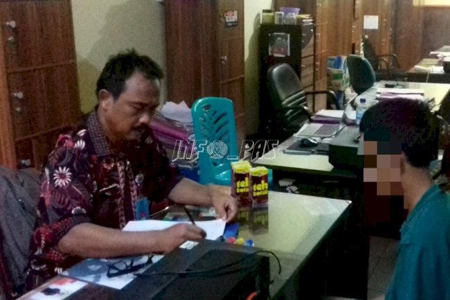 Hari Libur, PK Bapas Makassar Tetap Dampingi Klien Anak