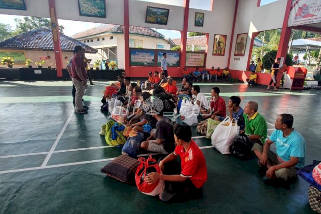 Rutan Batang Terima 20 WBP Evakuasi Dari Lapas Pekalongan