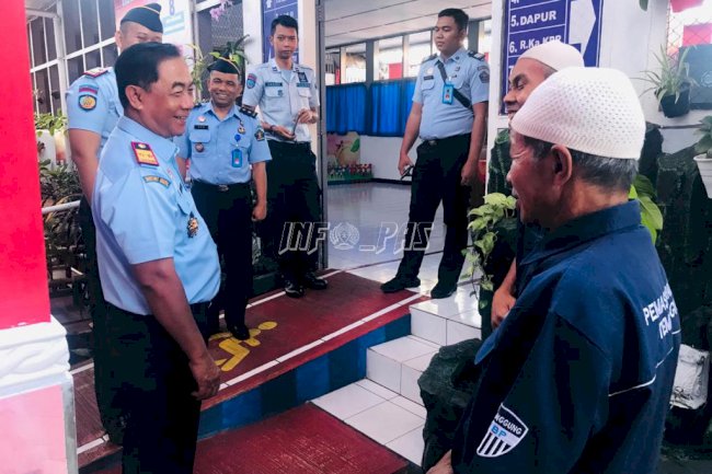 Sambangi Rutan Temanggung, Ini Pesan Kakanwil Jateng