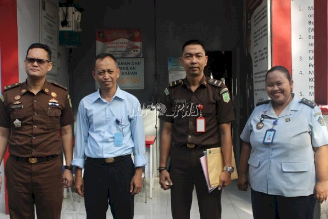 Rupbasan Jakbar & Tangerang Terima Kunjungan Kasi Pengelolaan Barang Bukti & Barang Rampasan Kejari Jakbar