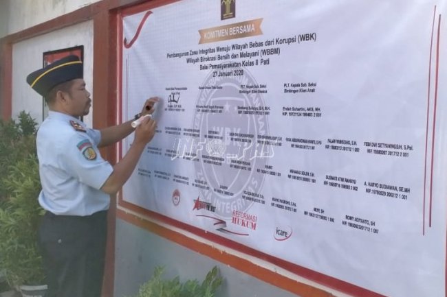 Bapas Pati Siap Ubah Pola Pikir & Budaya Kerja Demi Wujudkan Zona Integritas