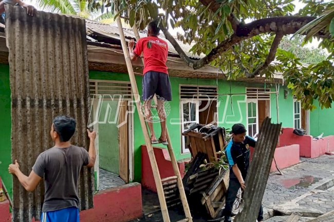 Aksi Heroik WBP Lapas Rangkasbitung Bantu Korban Kebakaran