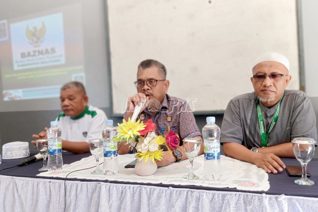 Lapas Tanjungpandan Terima Sosialisasi Optimalisasi Pengelolaan Zakat dari Baznas Belitung