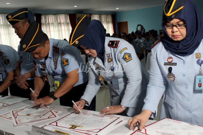 Jajaran LPP Jakarta Teken Pakta Integritas Pencanangan ZI Menuju WBK/WBBM