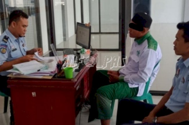 Lapas Sampit Serahkan Klien CB ke Bapas Sampit