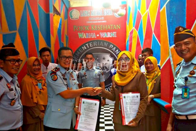 Gandeng Puskesmas, Lapas Muara Enim Wujudkan "Lapas Sehat"