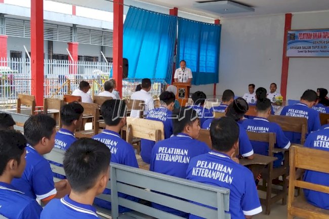 WBP Lapas Metro Dapat Bekal Pelatihan Sulam Tapis