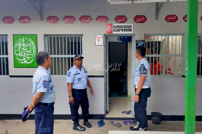 Penuhi Hak WBP,  Rutan Batang Sediakan Kamar Bebas Asap Rokok