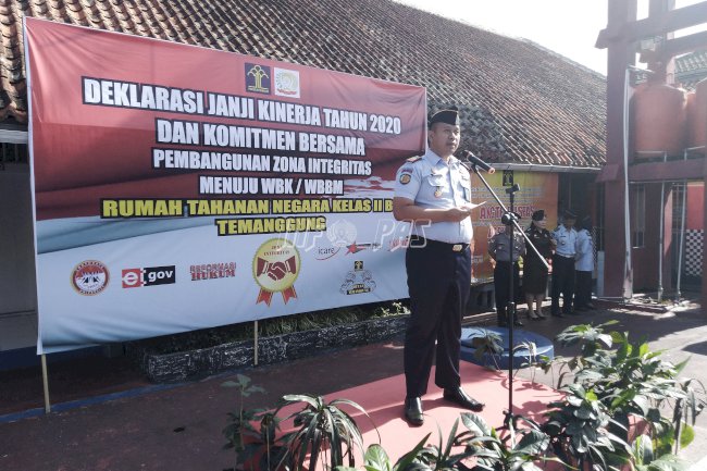 Rutan Temanggung Siap Bangun Zona Integritas Menuju WBK / WBBM