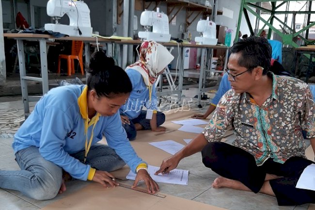 Gaet BLK, LPP Lampung Fasilitasi Pelatihan Jahit & Salon Bagi WBP