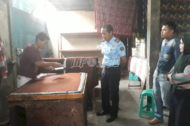 Kalapas Rangkasbitung Harap WBP Jadi Pengrajin Batik