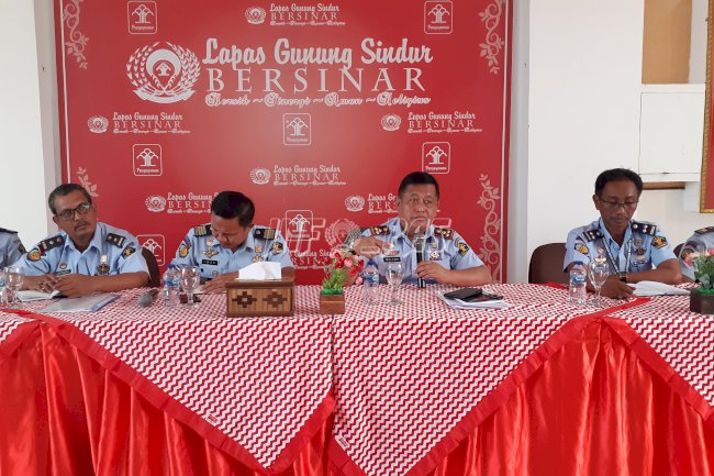 Lapas Khusus Gunung Sindur Satukan Persepsi Demi Raih WBK/WBBM