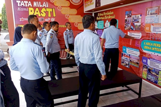 Bapas Watampone Studi Tiru WBK ke Lapas Watampone