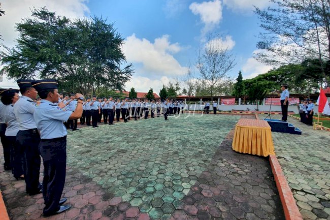 LPKA Bandar Lampung Deklarasikan Janji Kinerja " Transformasi SDM Digital"