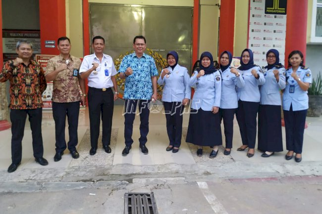 Kapusjianbang Hukum dan HAM Puji Layanan di LPP Bandar Lampung