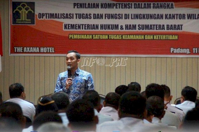 Optimalisasi Tugas Fungsi, Kemenkumham Sumbar Gelar Uji Kompetensi