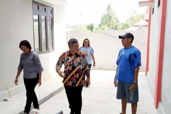 Kakanwil Kemenkumham Maluku Tinjau Calon Kantor Baru LPP Ambon