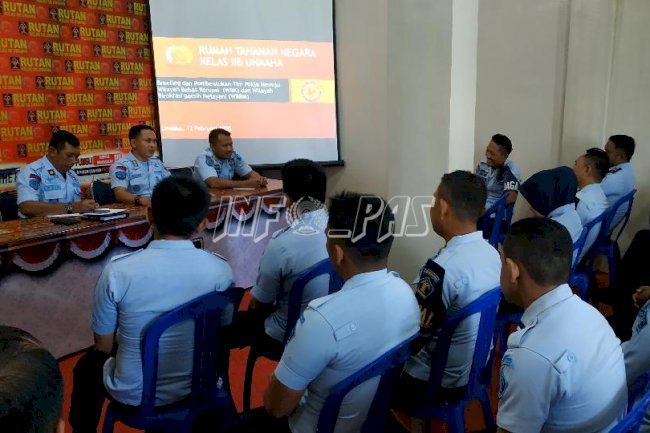 Optimistis Raih WBK/WBBM, Rutan Unaaha Bentuk Tim Pokja