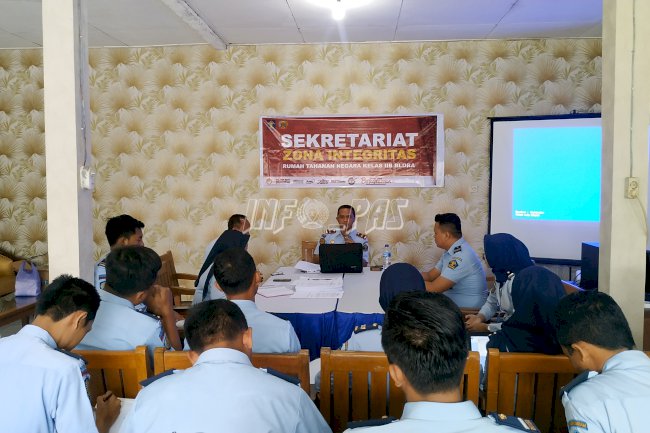 Permudah Kerja Tim Pokja, Rutan Blora Resmikan Sekretariat ZI WBK/WBBM