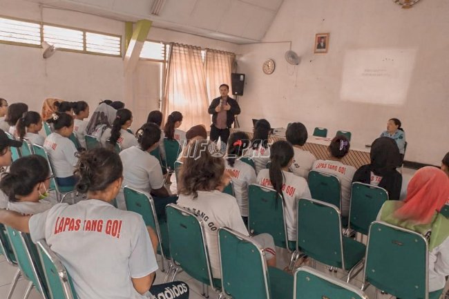 WBP Lapas Kelas IIA Tangerang Dibekali Penyuluhan Mental & Pelatihan Menjahit