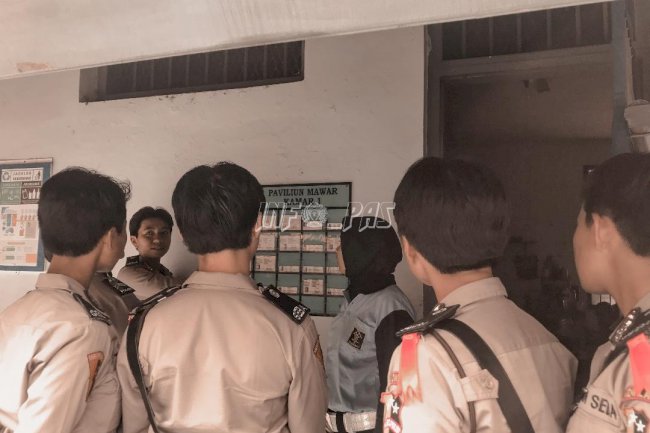 Kedatangan Calon Polwan, Ka. KPLP Kelas IIA Tangerang Paparkan Pembinaan WBP