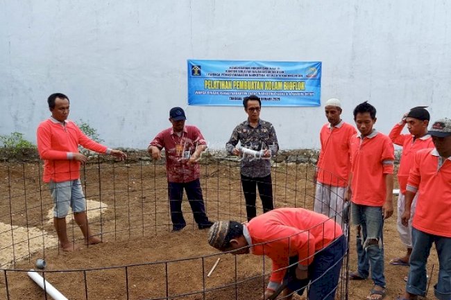 WBP LPN Karang Intan Semangat Membuat Bioflok