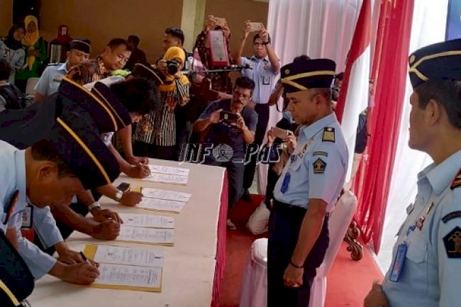 Ka. UPT PAS se-Jateng Teken Perjanjian Kinerja Tahun 2020