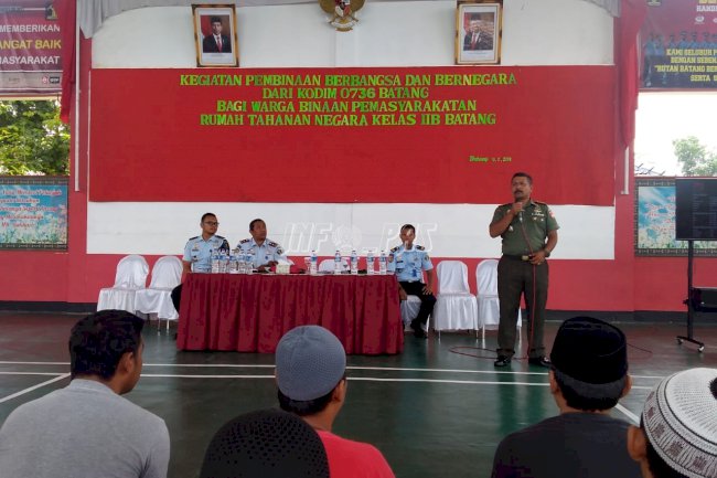 Rutan Batang Ajak WBK Tumbuhkan Semangat Kebangsaan