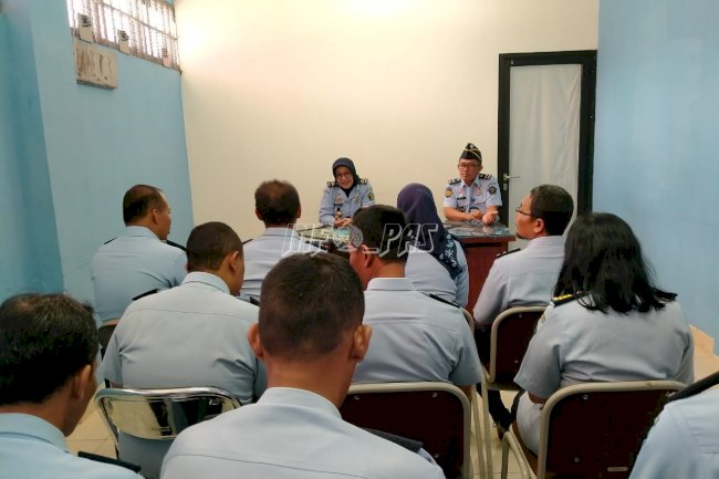 Sidak ke Lapas Narkotika Yogya, Kadiv PAS Monev Kegiatan Rehabilitasi