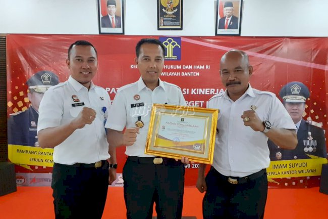 Lapas Rangkasbitung Hattrick Kontributor Berita Terbaik I