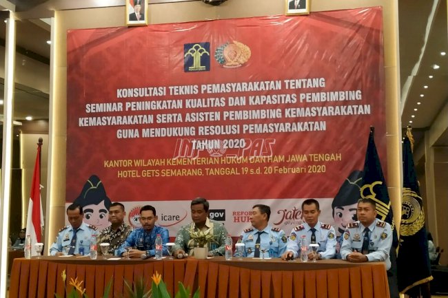 Jajaran Bapas Pati Hadiri Konstek Peningkatan Kualitas & Kapastitas PK & APK