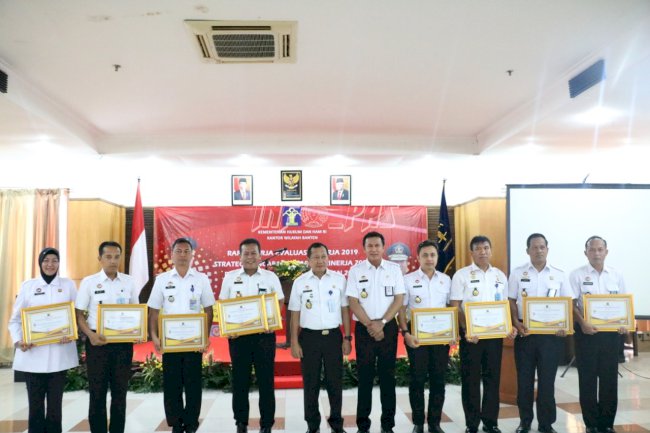 Lapas Cilegon Raih 2 Penghargaan Dari Kanwil Banten