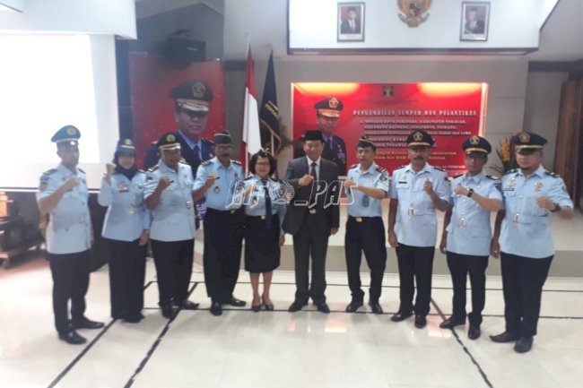 6 Petugas Bapas Dilantik JFT PK, Ini Pesan Kakanwil Sulsel