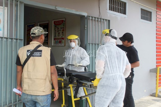 Lapas Cilegon Simulasikan Penanganan Pasien Virus Corona