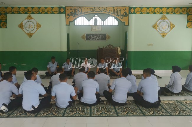 Kakanwil Sultra Mendadak Sidak Rutan Unaaha