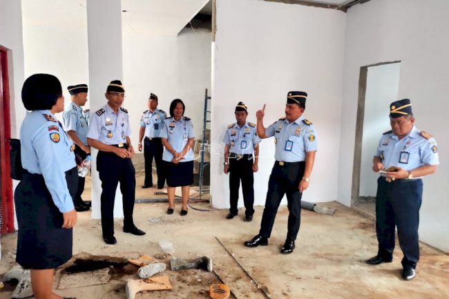 Sekretaris Ditjen PAS Tinjau Kantor Baru LPP Ambon